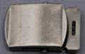 steel military-style buckle