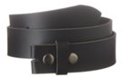 medium wide solid cowhide smooth black leather belt strap