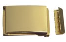 solid brass fliptop military buckle