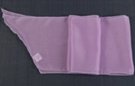 gossamer chiffon belt scarf, lavender