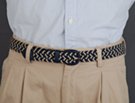 braided stretch belts