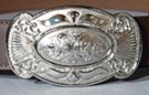 sunburst and tempest concho buckle