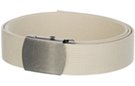 1-1/2" wide web belt with military style buckle