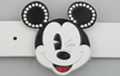 rhinestone leering mouse belt buckle